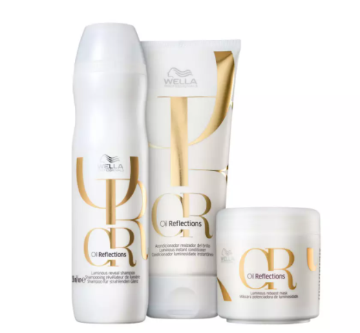 Kit Wella Professionals Oil Reflections Tratamento (3 Produtos)