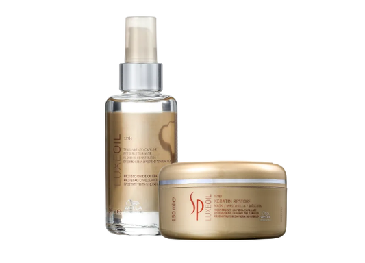 Kit SP System Professional Luxe Oil Keratin Restore (2 Produtos)