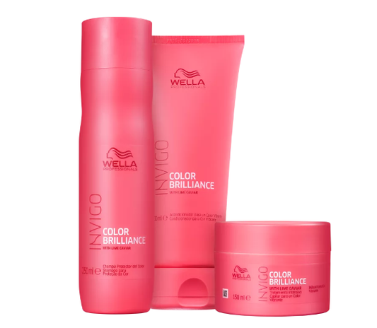 Kit Wella Professionals Invigo Color Brilliance Trio (3 Produtos)