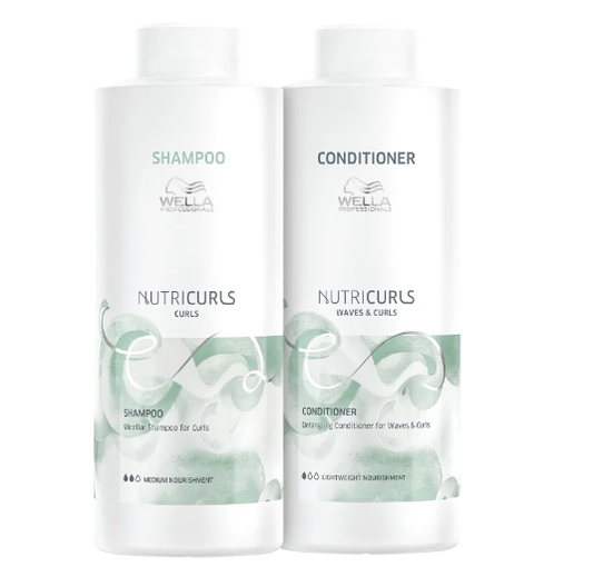 Kit Wella Professionals Nutricurls Salon Duo (2 Produtos)