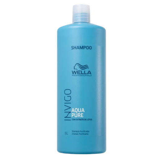 Wella Professionals Invigo Balance Aqua Pure - Shampoo Antirresíduos 1000ml