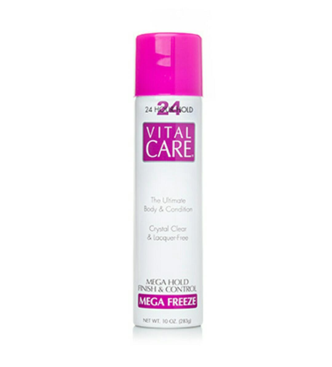 Vital Care Mega Hold Hair Spray 24 Horas