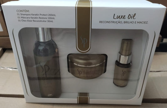 Kit SP System Professional Luxe Oil Keratin (Caixa Presente)